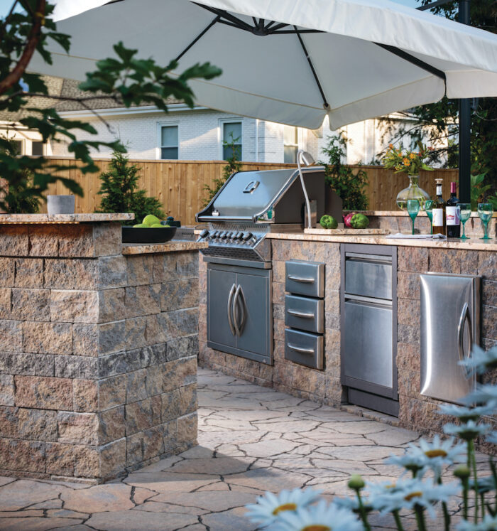 Built-In Outdoor Grill Design Ideas & Inspiration from Belgard